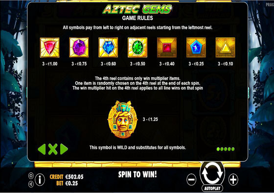 demo slot aztec gems pragmatic